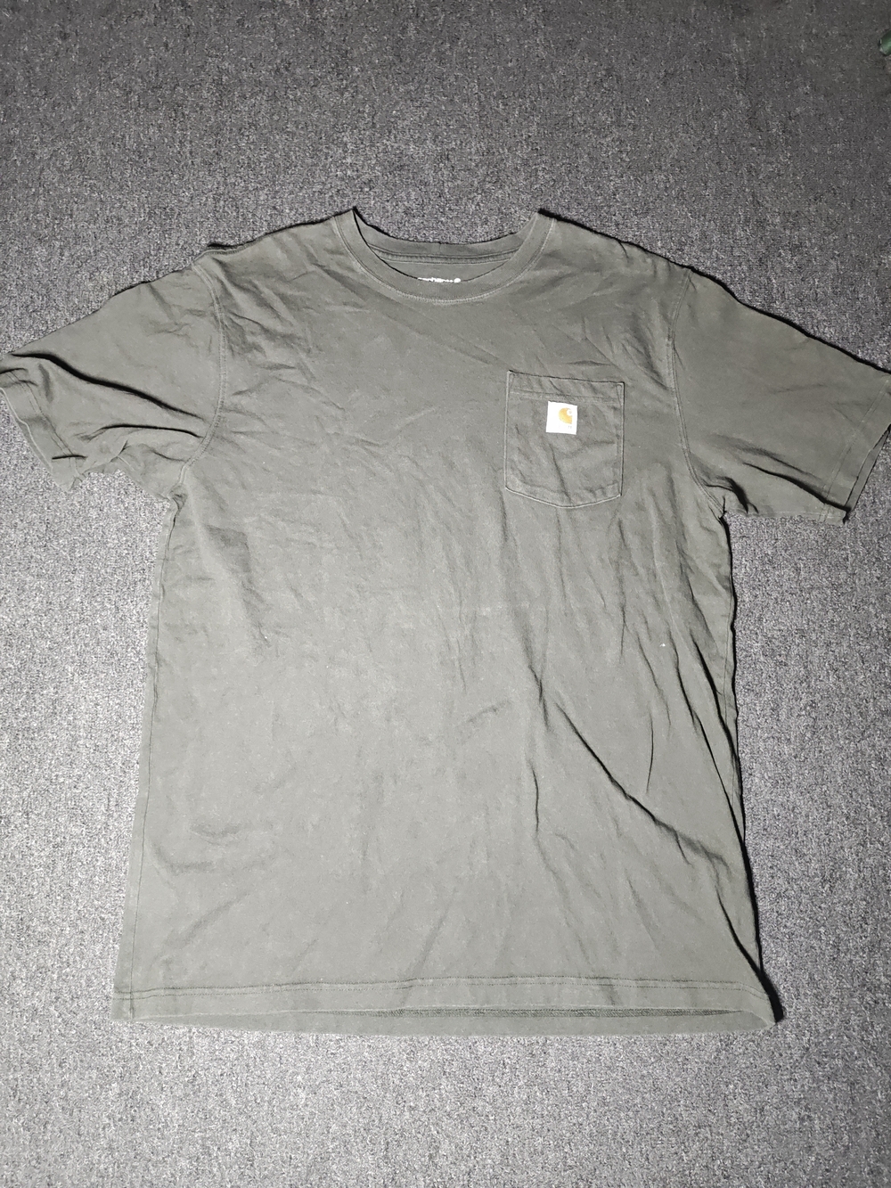 Carhartt men's loose fit heavyweight pocket t-shirt Size Large